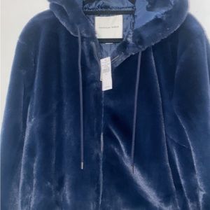 Navy blue faux jacket from American Eagle. New with tag